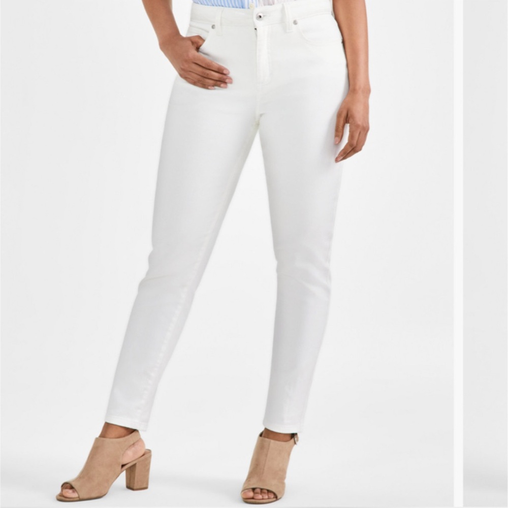 Style & Co. Women's White Skinny Pants